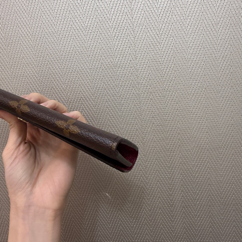 LV 原花金釦Emilie長夾M60697-8