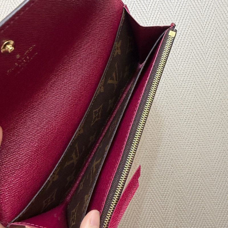 LV 原花金釦Emilie長夾M60697-10