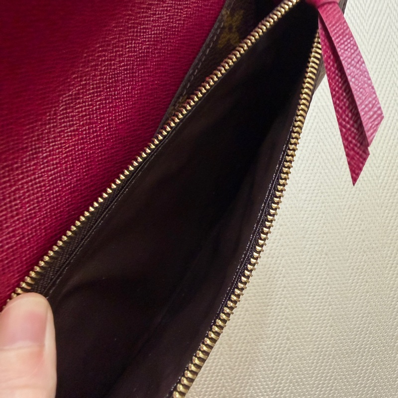 LV 原花金釦Emilie長夾M60697-11