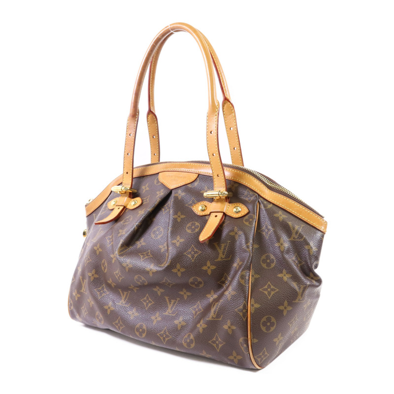 LOUIS VUITTON Monogram Tivoli GM金扣肩背袋-2