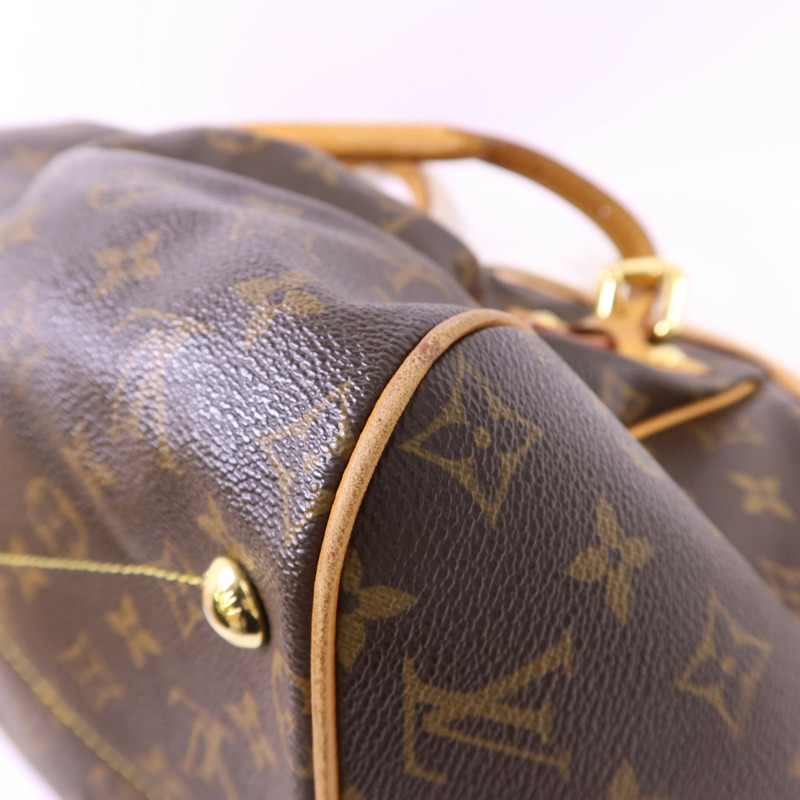 LOUIS VUITTON Monogram Tivoli GM金扣肩背袋-12