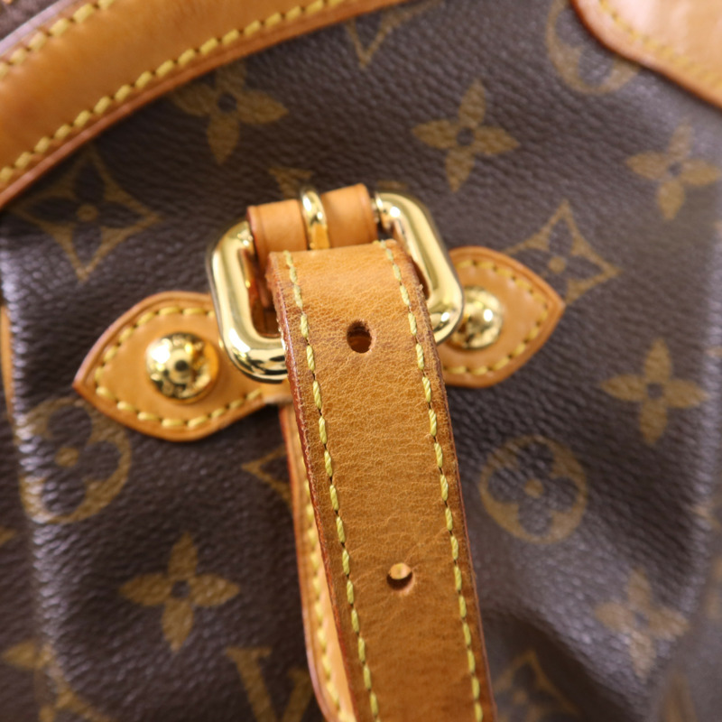 LOUIS VUITTON Monogram Tivoli GM金扣肩背袋-15