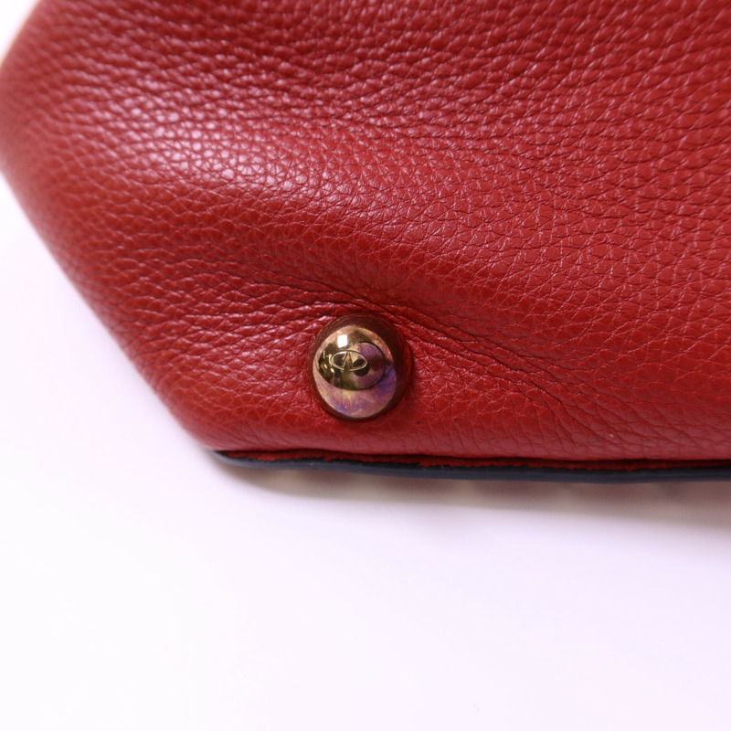 Valentino 牛皮皮革Rockstud 2 Way Shoulder Bag金扣手挽肩背兩用袋-13