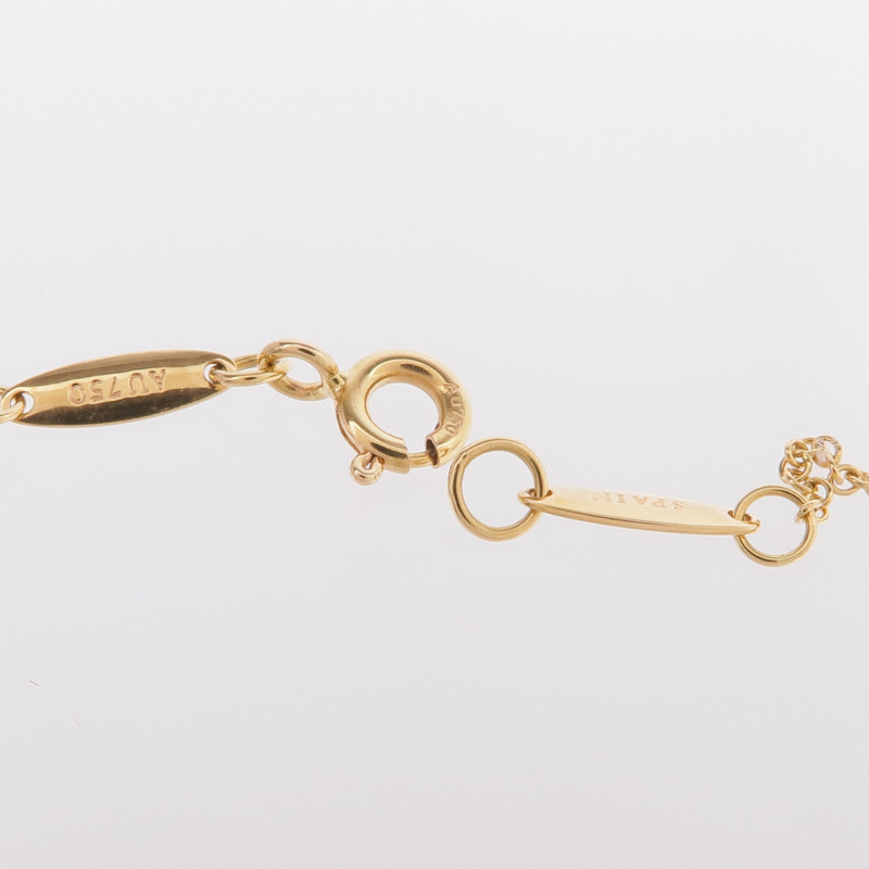 TIFFANY＆CO 18K黃金Open Heart Necklace項鍊-4