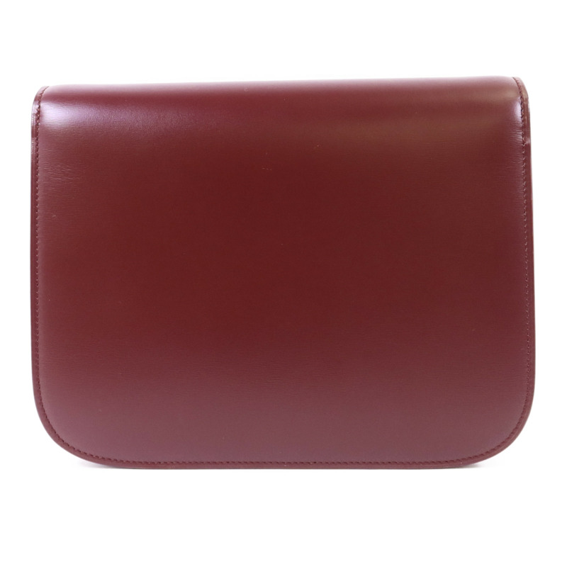 CELINE 牛皮皮革Shoulder Bag金扣肩背袋-1