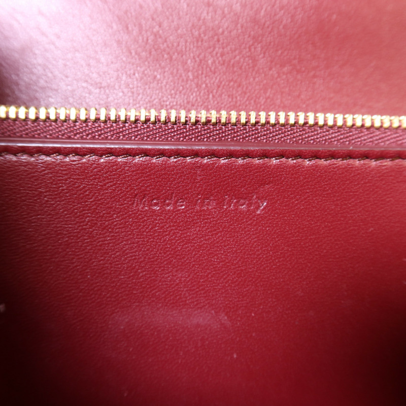 CELINE 牛皮皮革Shoulder Bag金扣肩背袋-7