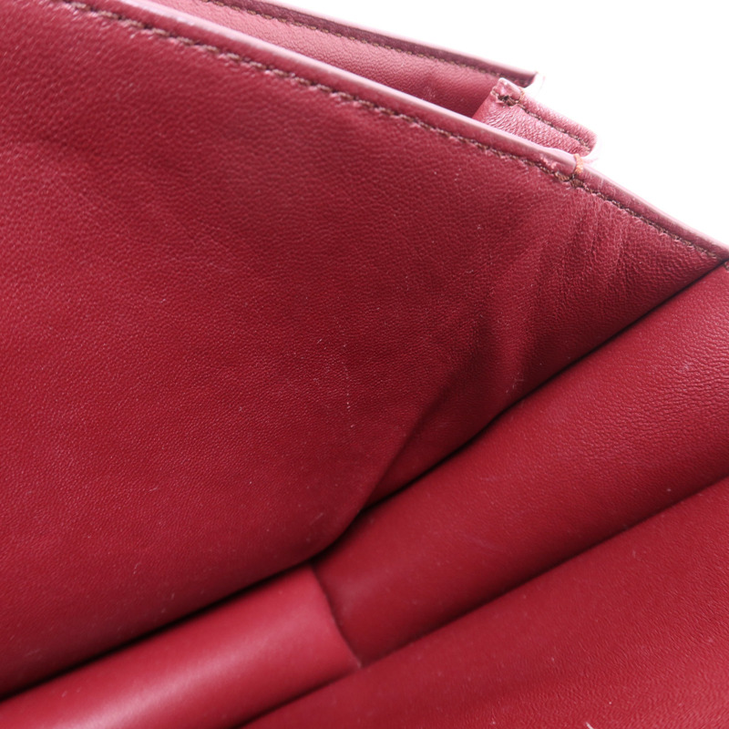 CELINE 牛皮皮革Shoulder Bag金扣肩背袋-19