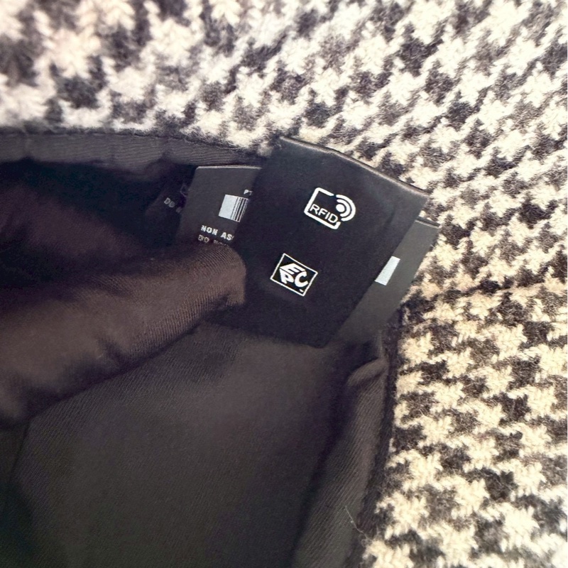 Miu Miu千鳥格漁夫帽M-13