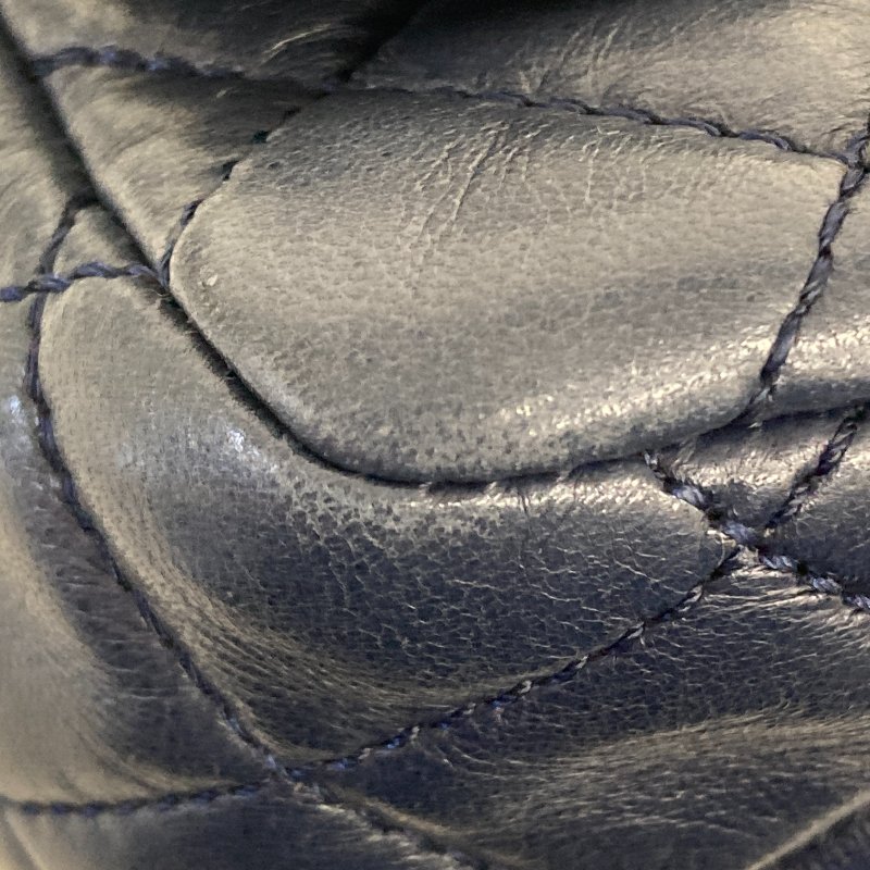 CHANEL 香奈兒 羊皮 深藍色 肩背包-8