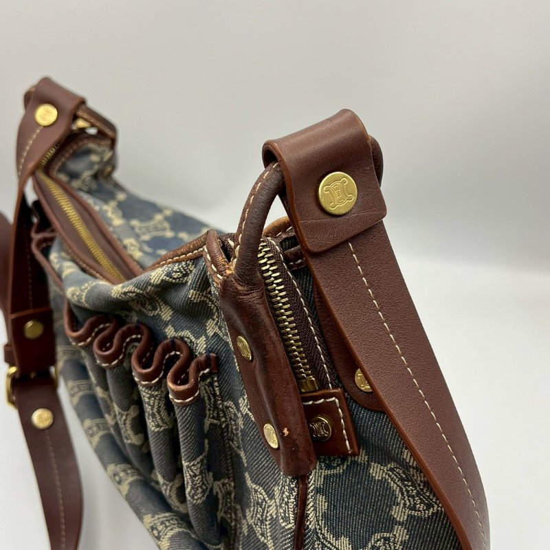 🏷Celine丹寧側背包-6