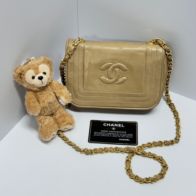 （甜甜價🥰） Chanel 香奈兒 經典羊皮 斜背包 專櫃17.3萬！-0