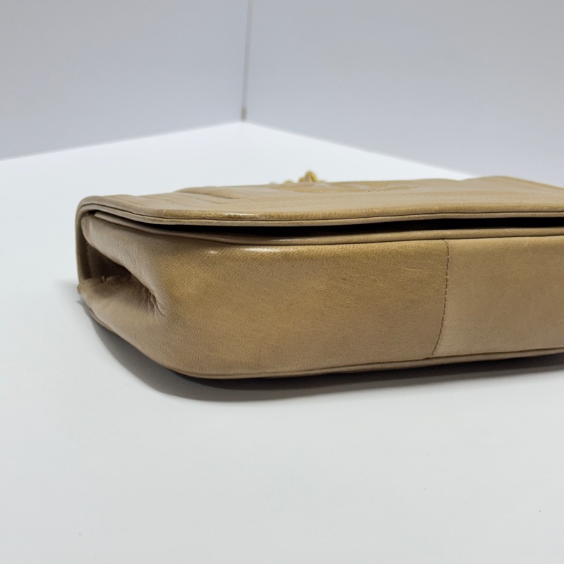 （甜甜價🥰） Chanel 香奈兒 經典羊皮 斜背包 專櫃17.3萬！-7