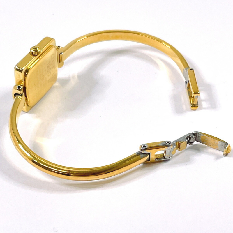 GUCCI 1900L 女士腕錶，不鏽鋼/不鏽鋼錶殼，金色石英機芯，錶盤-3