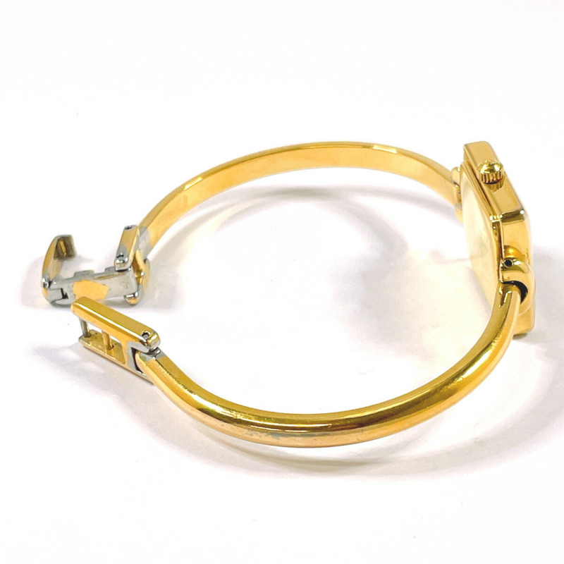 GUCCI 1900L 女士腕錶，不鏽鋼/不鏽鋼錶殼，金色石英機芯，錶盤-4