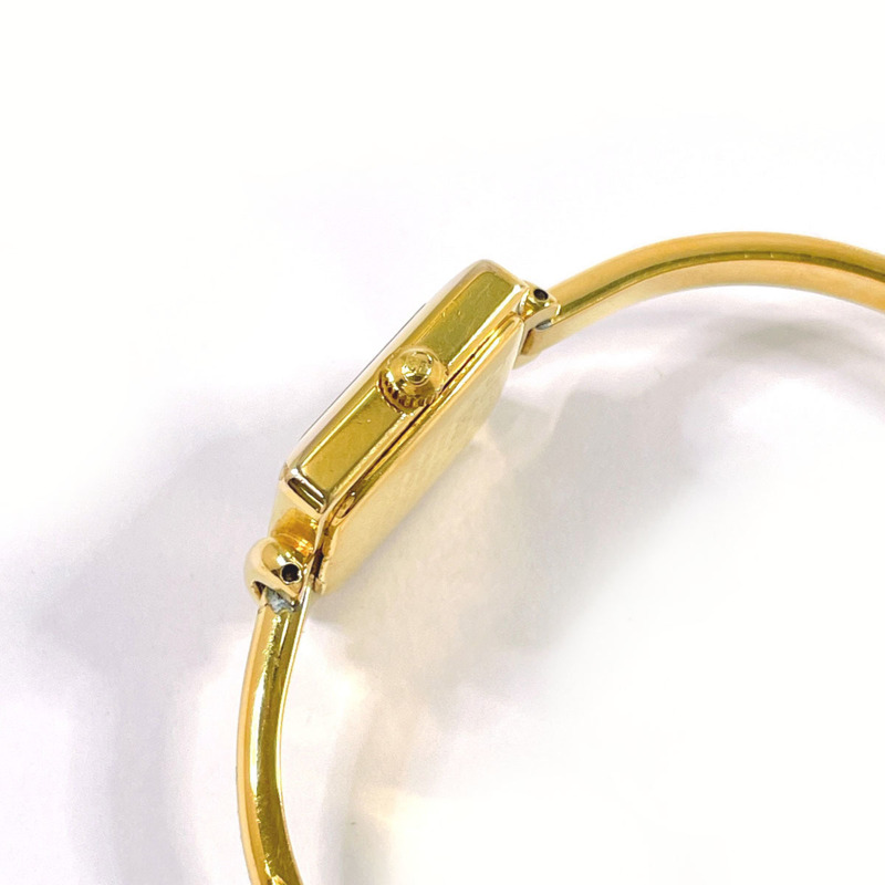 GUCCI 1900L 女士腕錶，不鏽鋼/不鏽鋼錶殼，金色石英機芯，錶盤-6