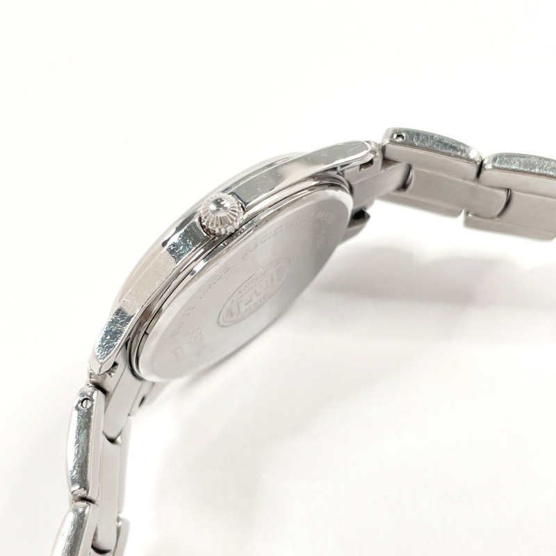 FENDI Horology 210G 男錶，不鏽鋼/不鏽鋼錶殼，銀色石英機芯，黑色錶盤-7