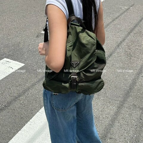 🏷Prada尼龍降落傘包