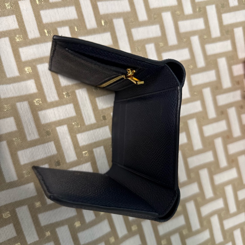 愛馬仕三摺銀包-7