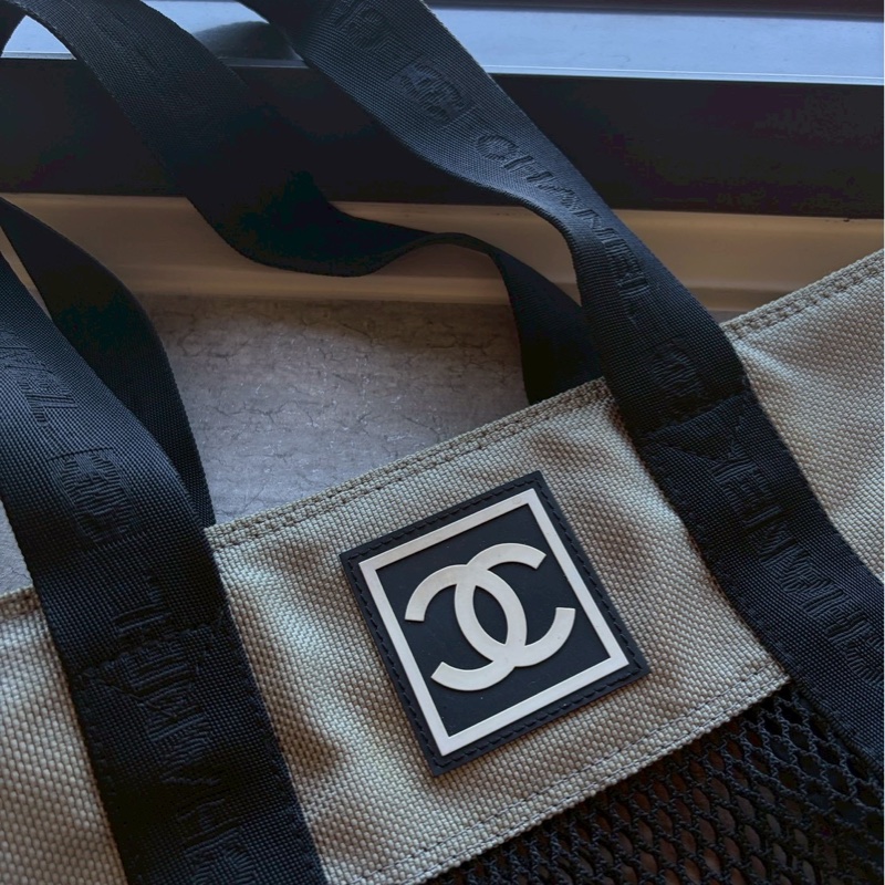 Chanel sport網格托特包-1