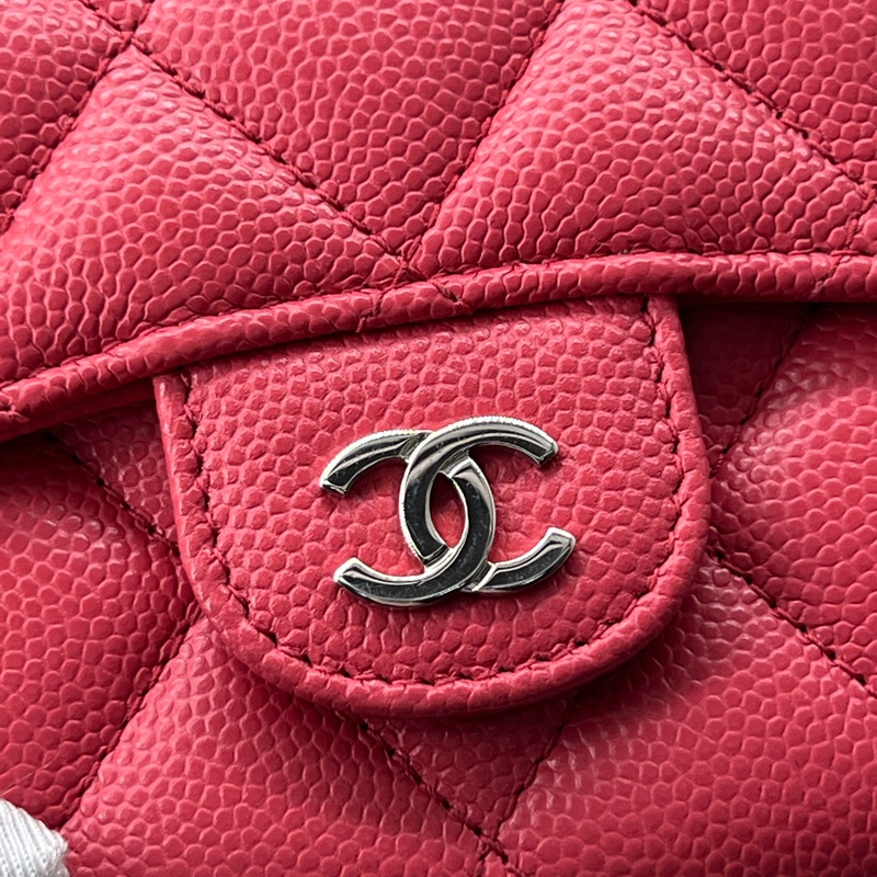 💗香緹國際精品💗 698 CF桃紅卡包 保卡款-3