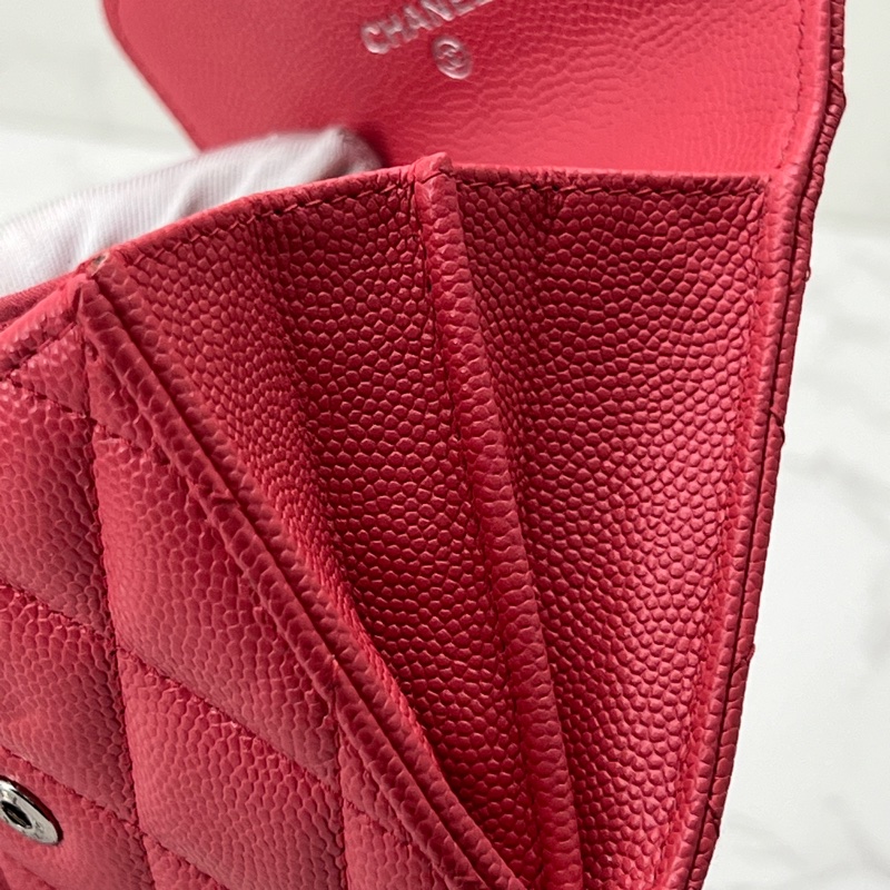 💗香緹國際精品💗 698 CF桃紅卡包 保卡款-4