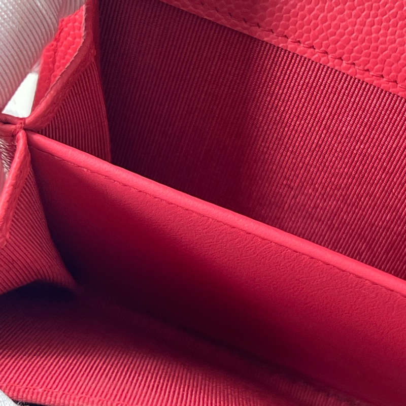 💗香緹國際精品💗 698 CF桃紅卡包 保卡款-5