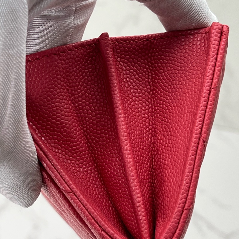 💗香緹國際精品💗 698 CF桃紅卡包 保卡款-6