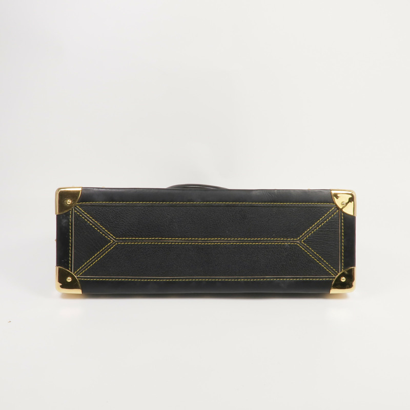 LOUIS VUITTON Suhali皮革Fabuleux金扣手挽袋-3