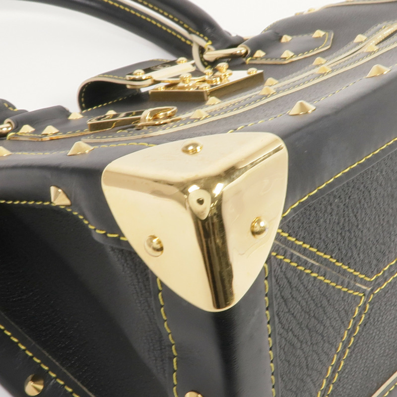 LOUIS VUITTON Suhali皮革Fabuleux金扣手挽袋-6