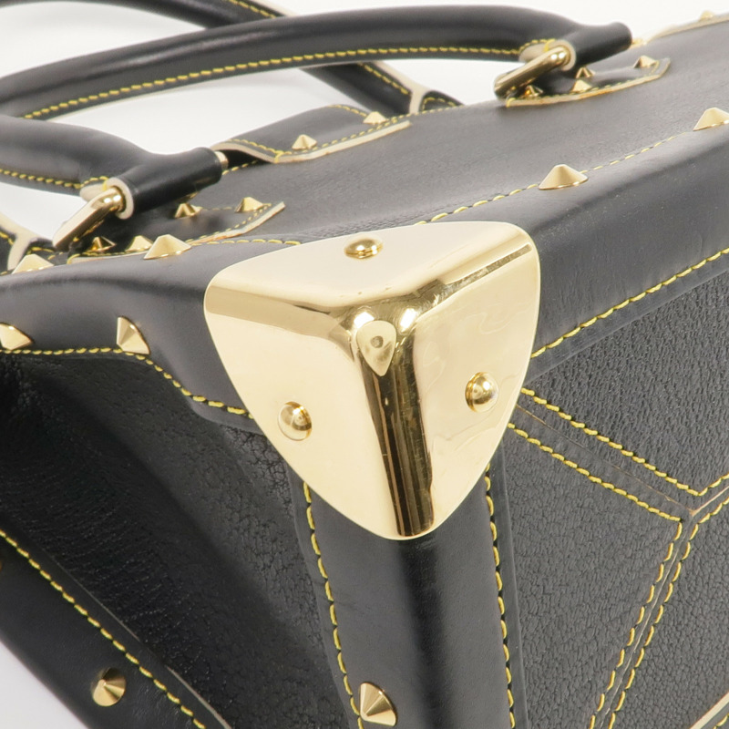 LOUIS VUITTON Suhali皮革Fabuleux金扣手挽袋-8