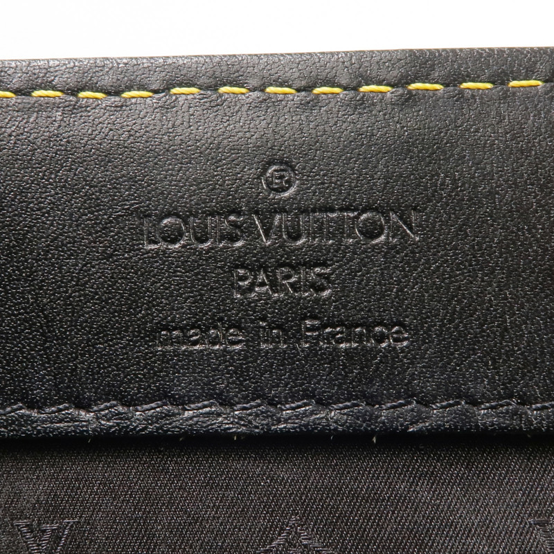 LOUIS VUITTON Suhali皮革Fabuleux金扣手挽袋-12