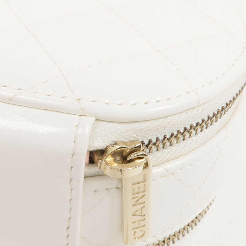 CHANEL 羊皮皮革2 Way Shoulder金扣手挽肩背兩用袋-7