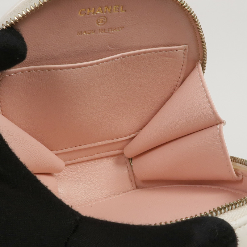 CHANEL 羊皮皮革2 Way Shoulder金扣手挽肩背兩用袋-15