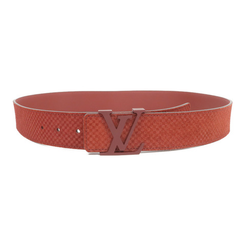 LOUIS VUITTON Suede Damier Belt皮帶