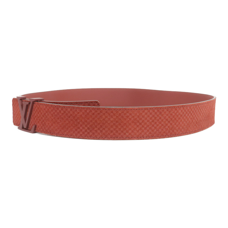 LOUIS VUITTON Suede Damier Belt皮帶-1
