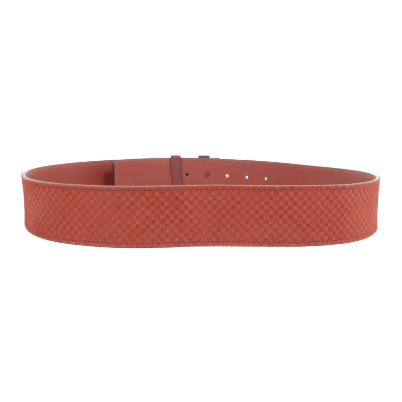 LOUIS VUITTON Suede Damier Belt皮帶-2