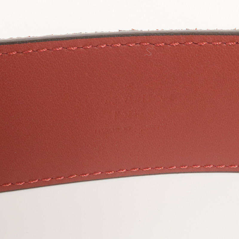 LOUIS VUITTON Suede Damier Belt皮帶-8