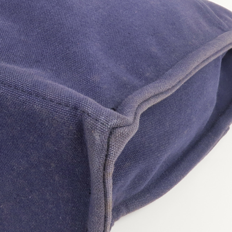 HERMES 帆布Herline MM銀扣手挽袋-5