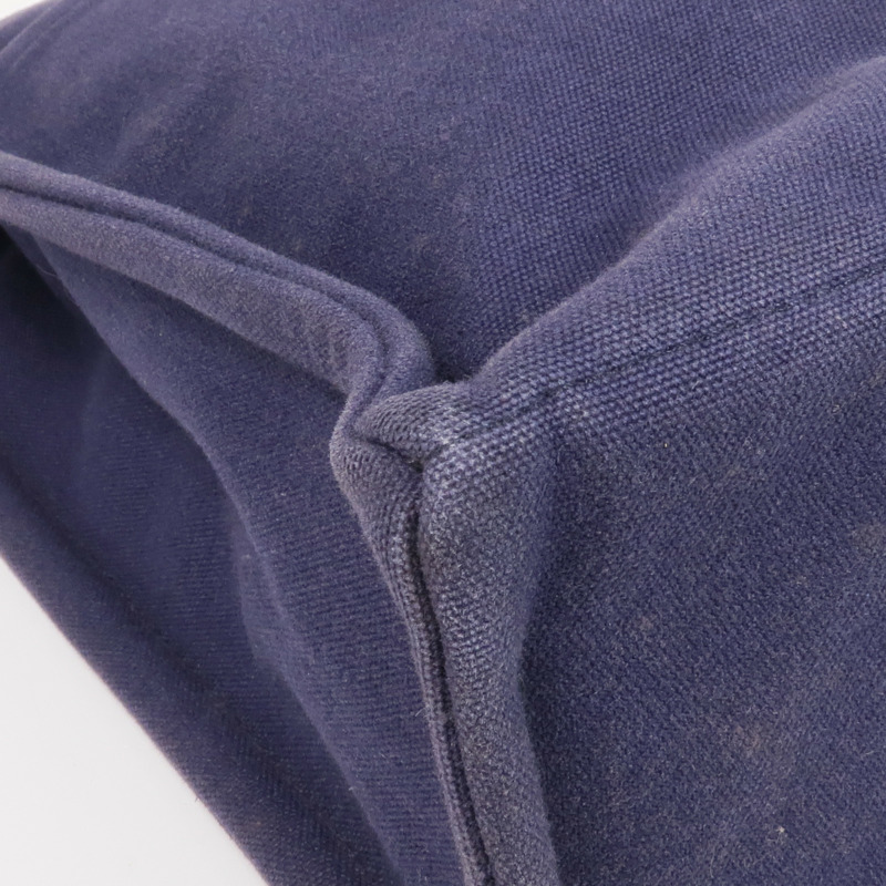 HERMES 帆布Herline MM銀扣手挽袋-6