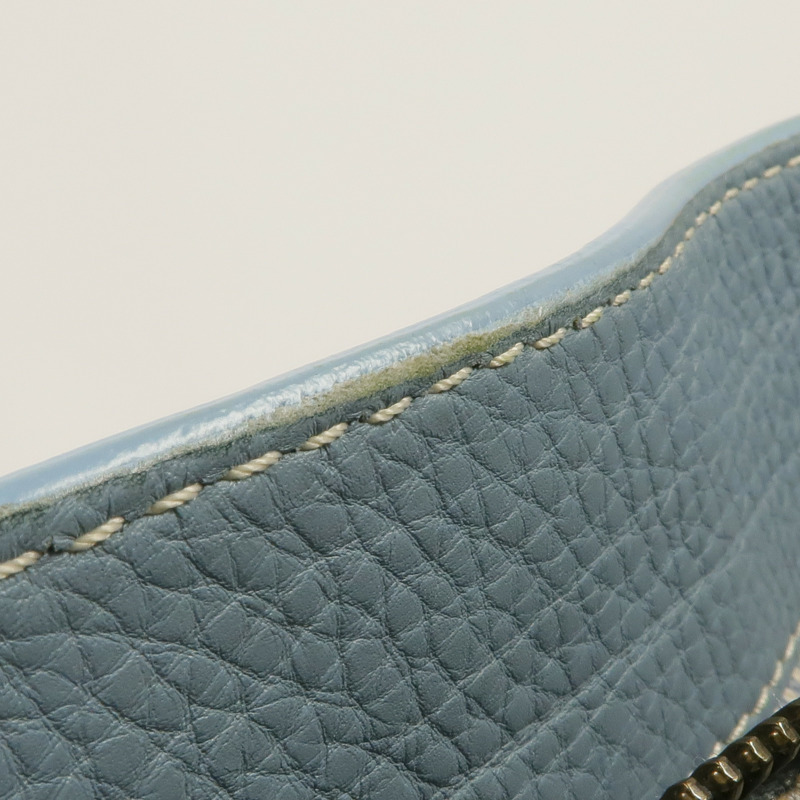 CELINE 牛皮皮革Handbag金扣手挽袋-15