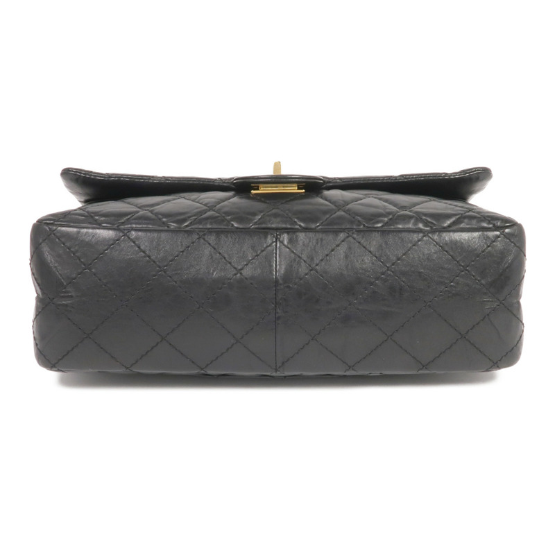 CHANEL 牛皮皮革2.55 Medium金扣鏈帶肩背袋-3