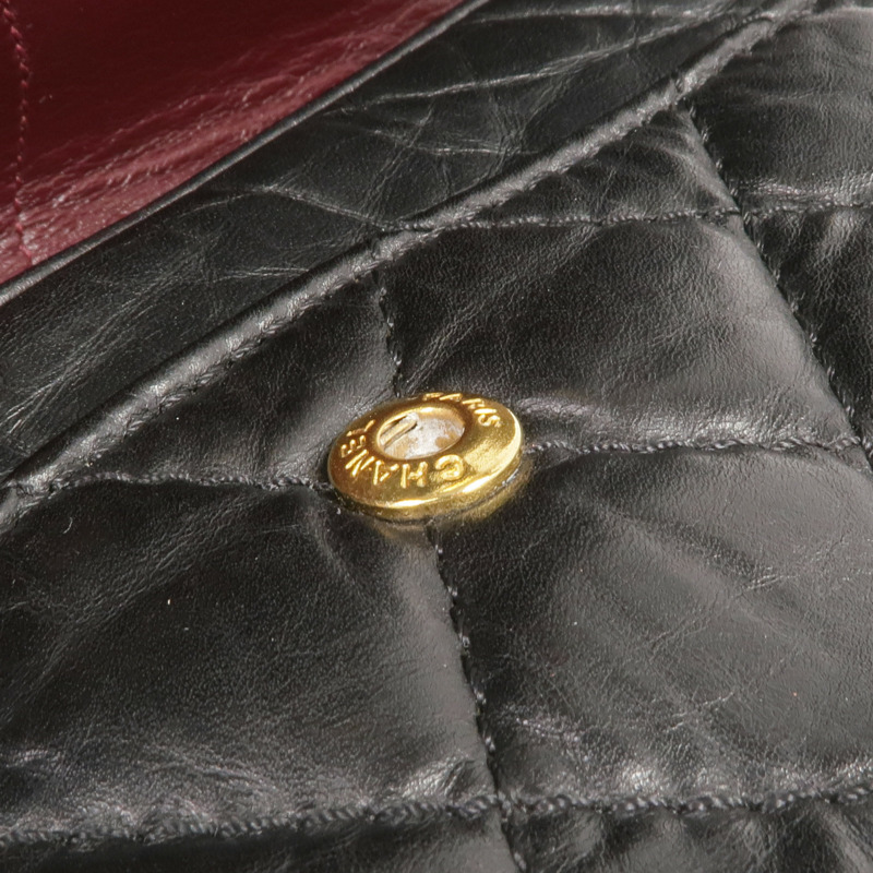 CHANEL 牛皮皮革2.55 Medium金扣鏈帶肩背袋-15