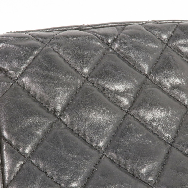 CHANEL 牛皮皮革2.55 Medium金扣鏈帶肩背袋-17