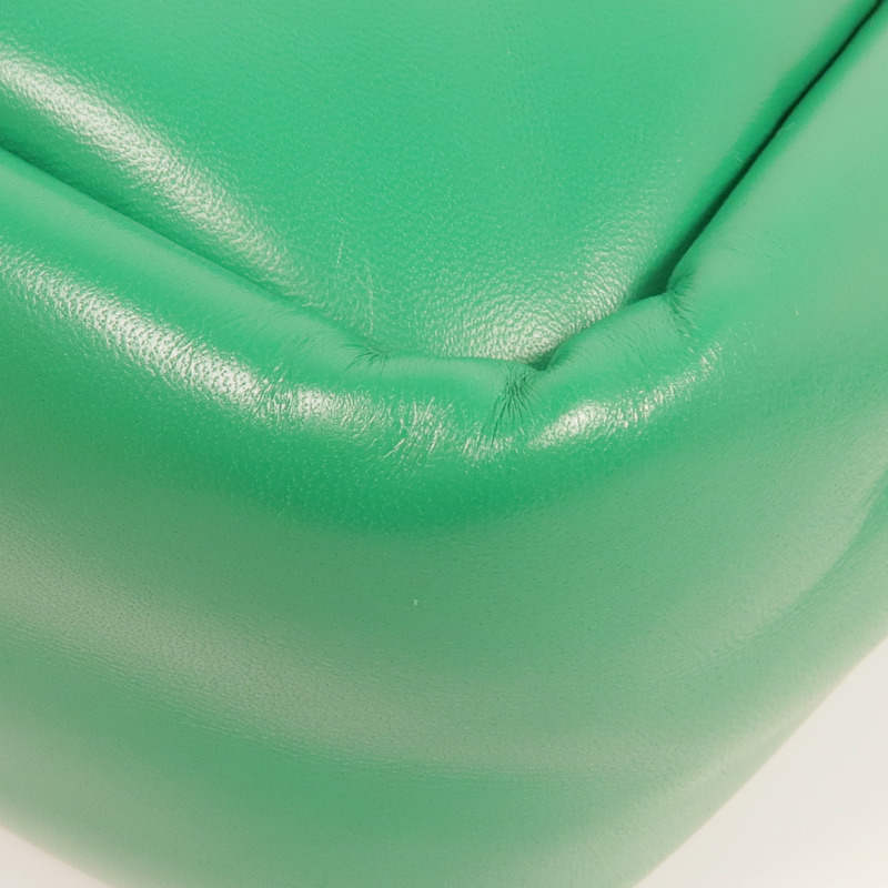 PRADA Nappa皮革Small Soft Padded Bag銀扣手挽肩背兩用袋-5