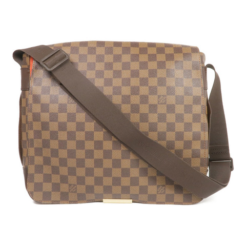 LOUIS VUITTON Damier Bastille金扣肩背袋