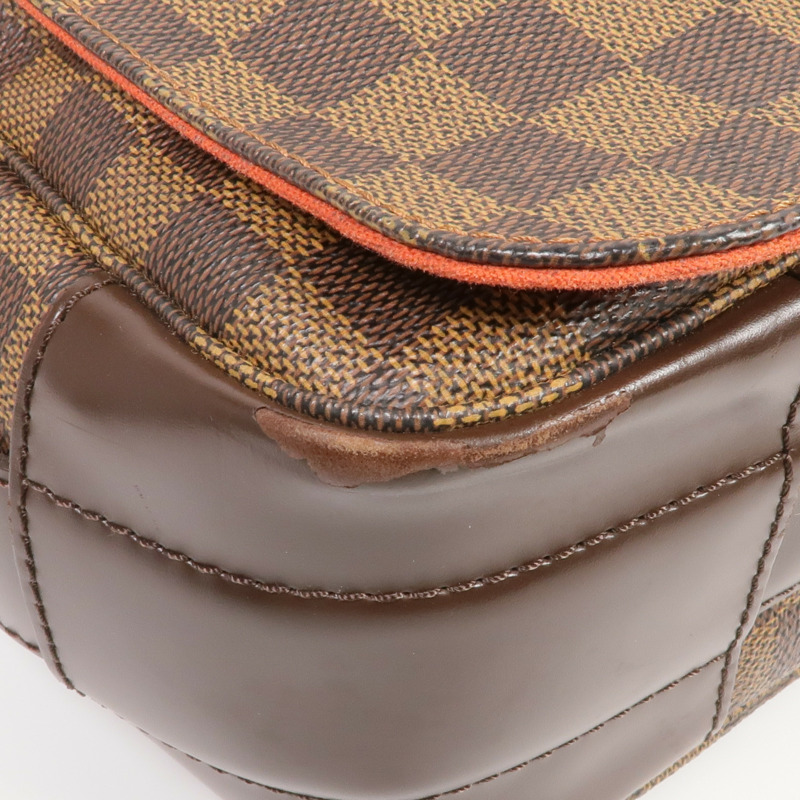 LOUIS VUITTON Damier Bastille金扣肩背袋-6
