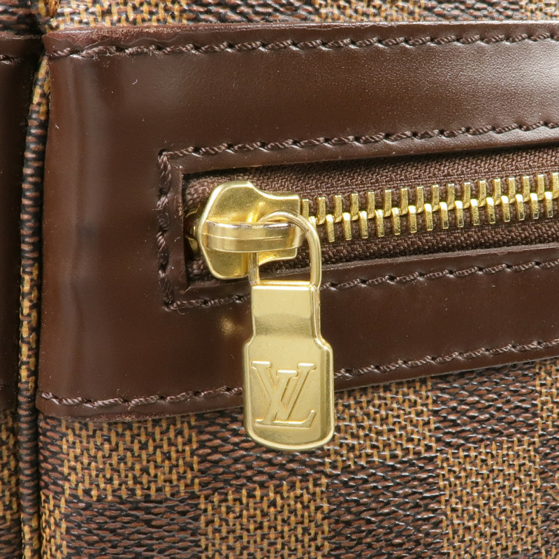 LOUIS VUITTON Damier Bastille金扣肩背袋-9