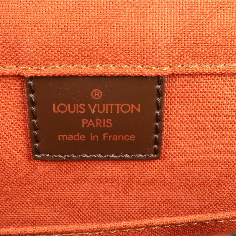 LOUIS VUITTON Damier Bastille金扣肩背袋-13