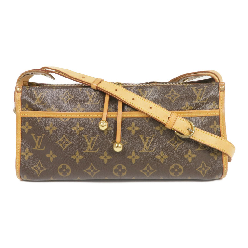 LOUIS VUITTON Monogram Popincourt Long金扣肩背袋-0