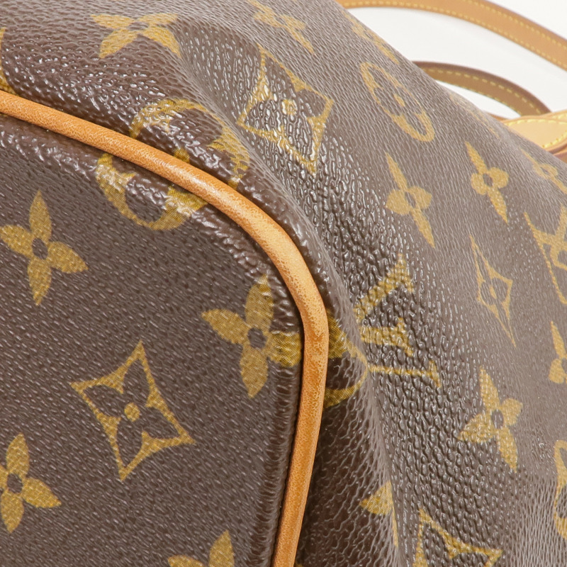 LOUIS VUITTON Monogram Palermo PM金扣手挽肩背兩用袋棕色-5